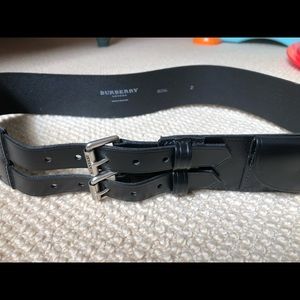 100% Authentic Burberry Black Belt